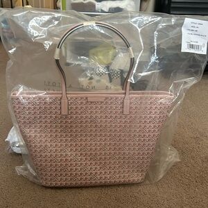 Authentic Tory Burch Ever Ready Tote Winter Peach